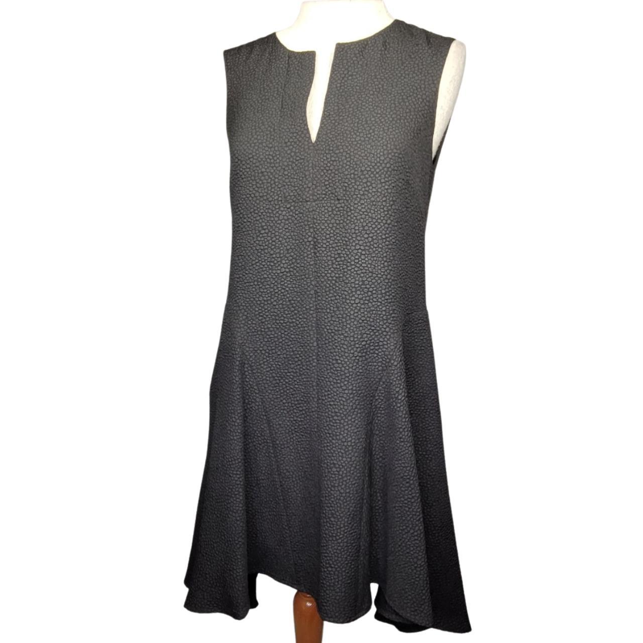 Black High Low Hem Sleeveless Cocktail Dress Size Depop