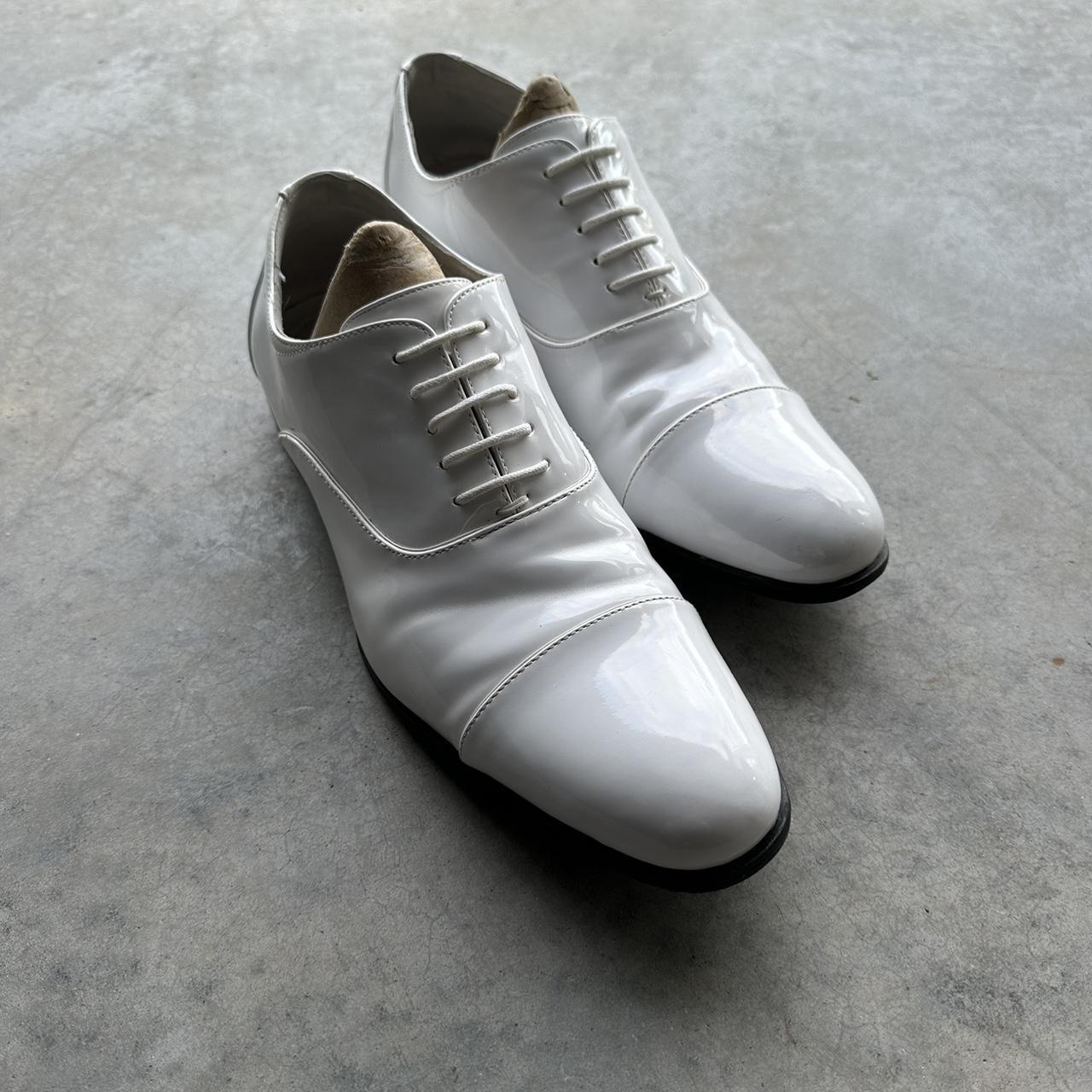 Stacy Adams white dress shoes men’s Depop