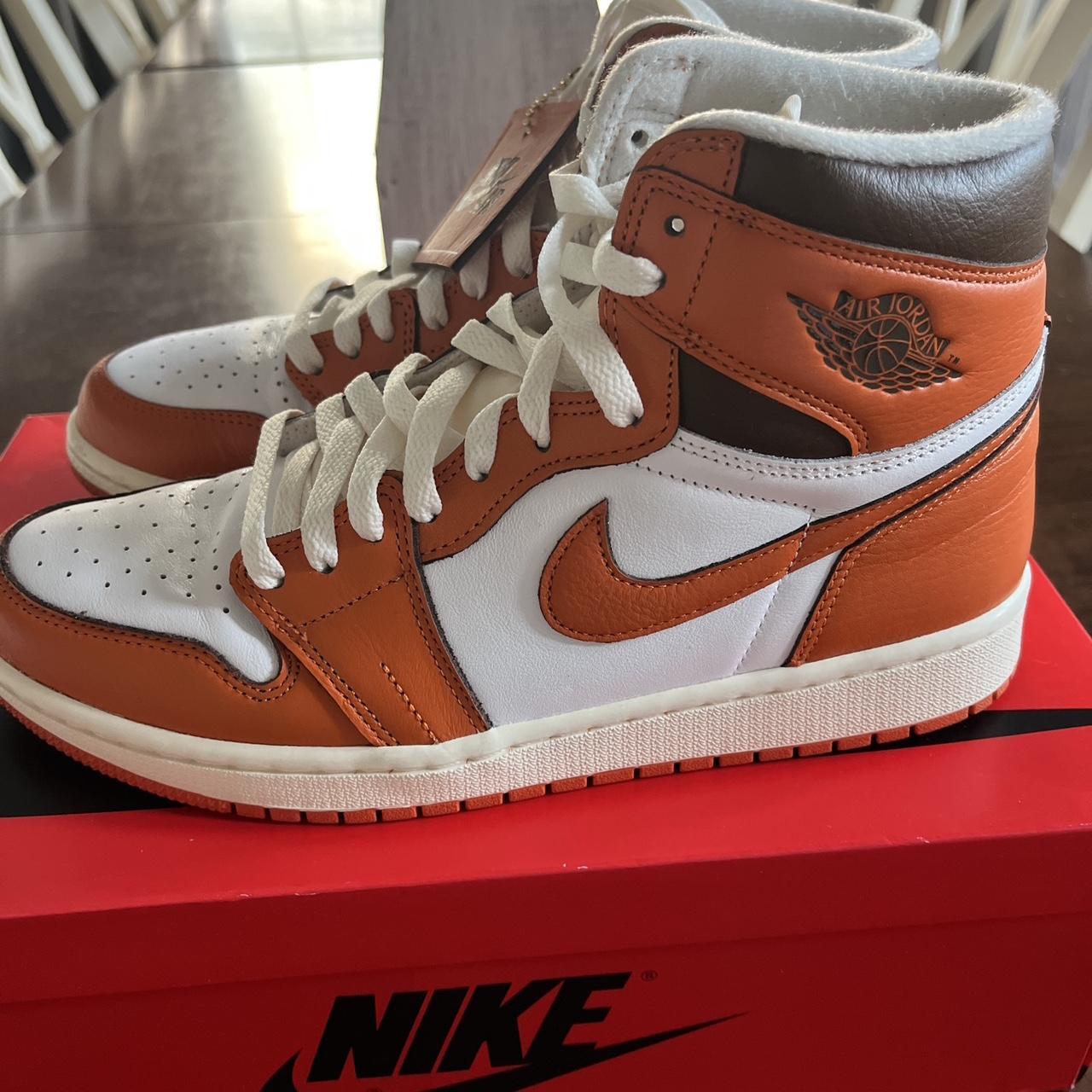 Nike Air Jordan 1 Retro W Starfish Size 9M VNDS. | Depop