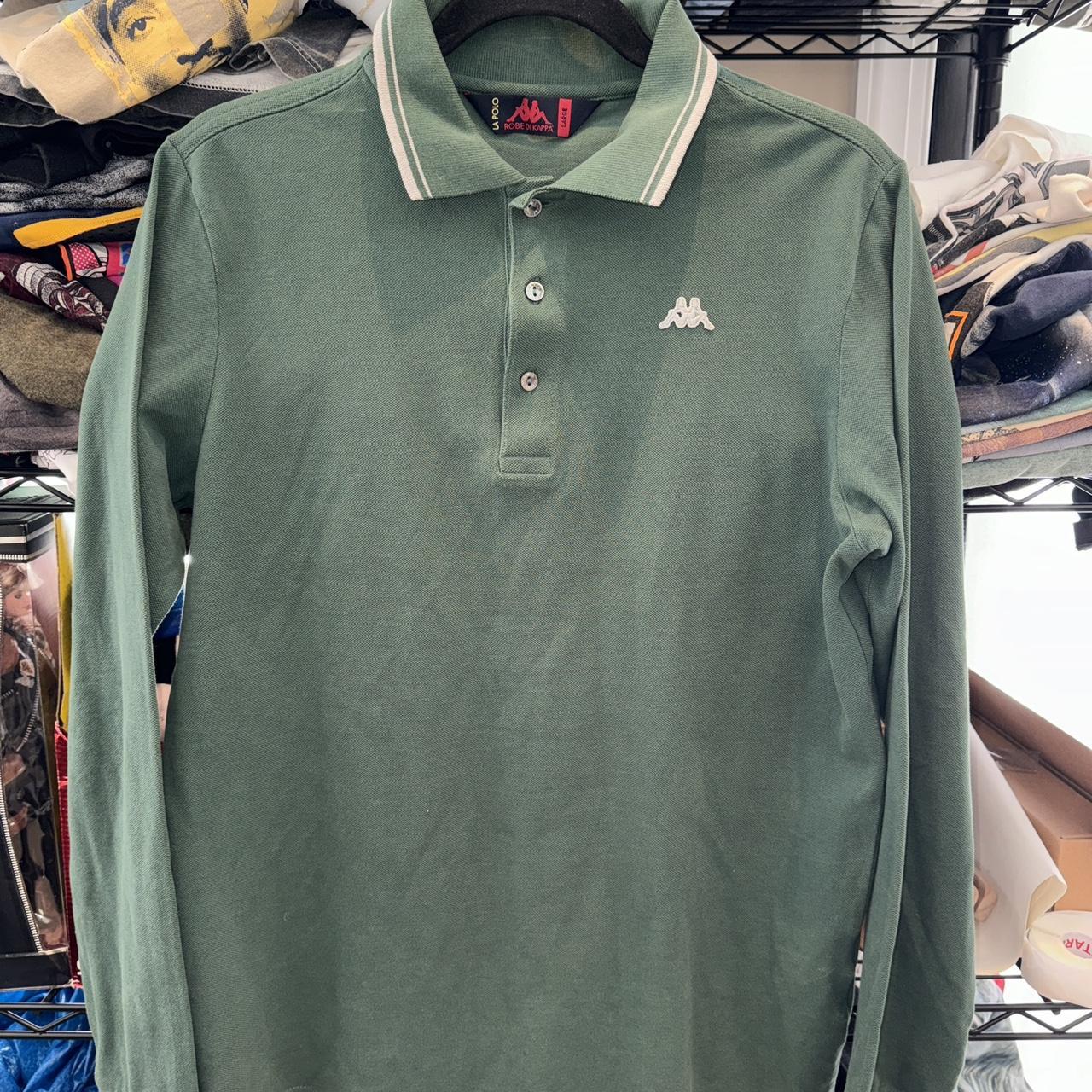 Kappa long best sale sleeve polo