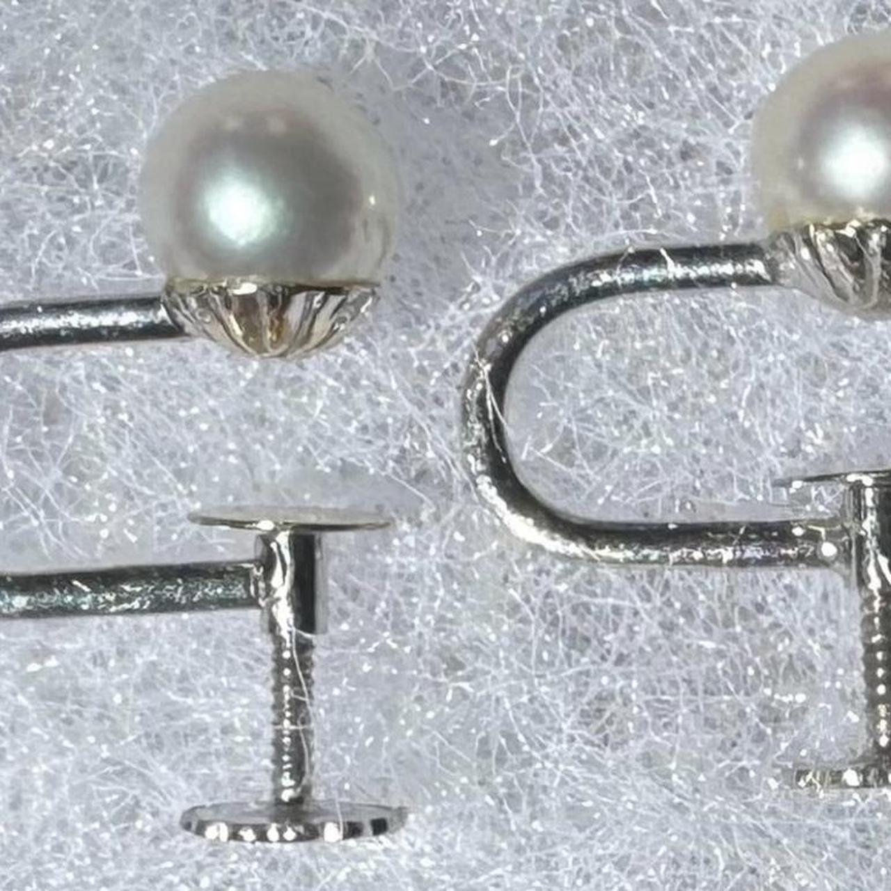 Women's Earrings - Silver/Multi – Solid 14k White… - image 5