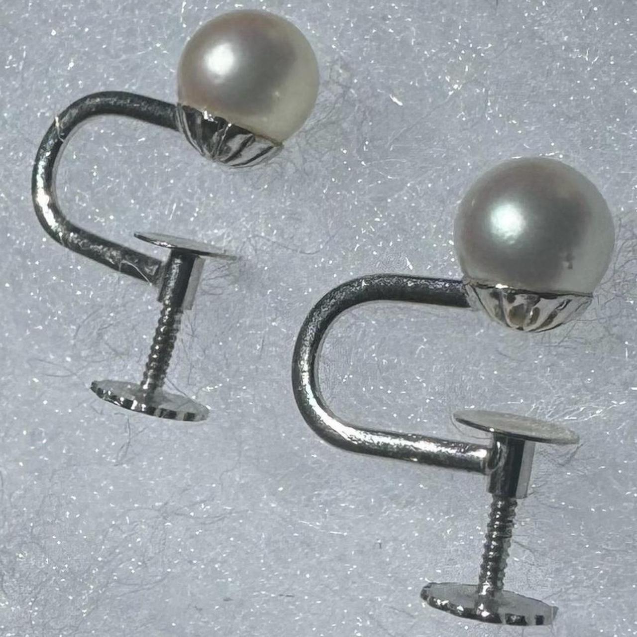 Women's Earrings - Silver/Multi – Solid 14k White… - image 4