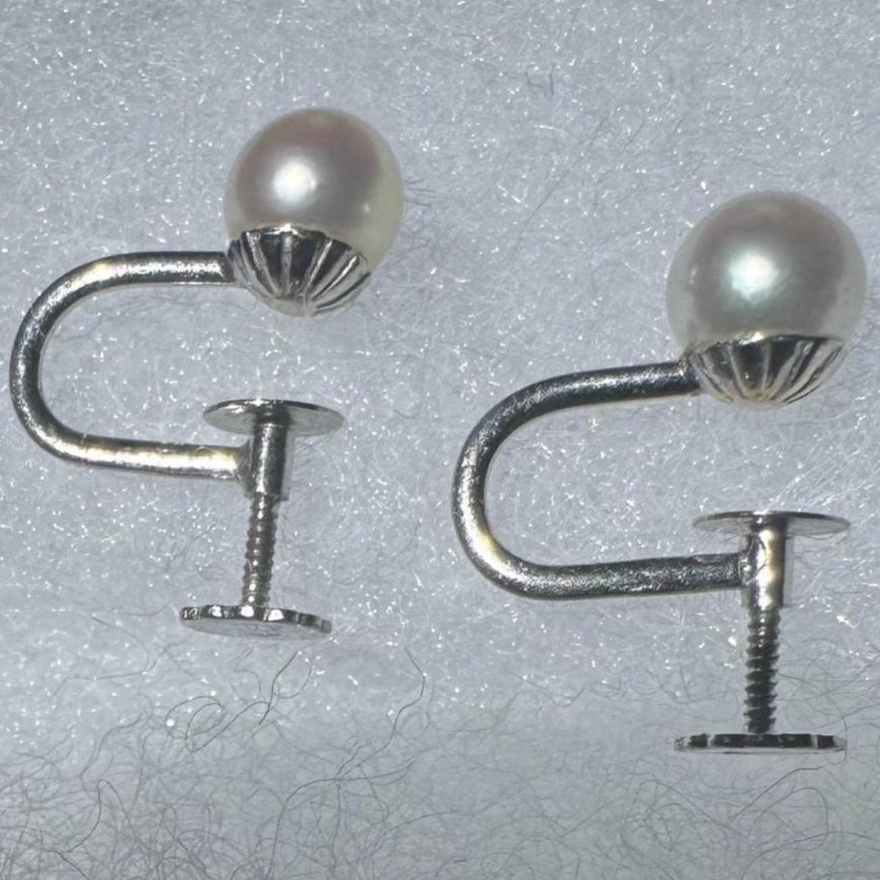 Women's Earrings - Silver/Multi – Solid 14k White… - image 6