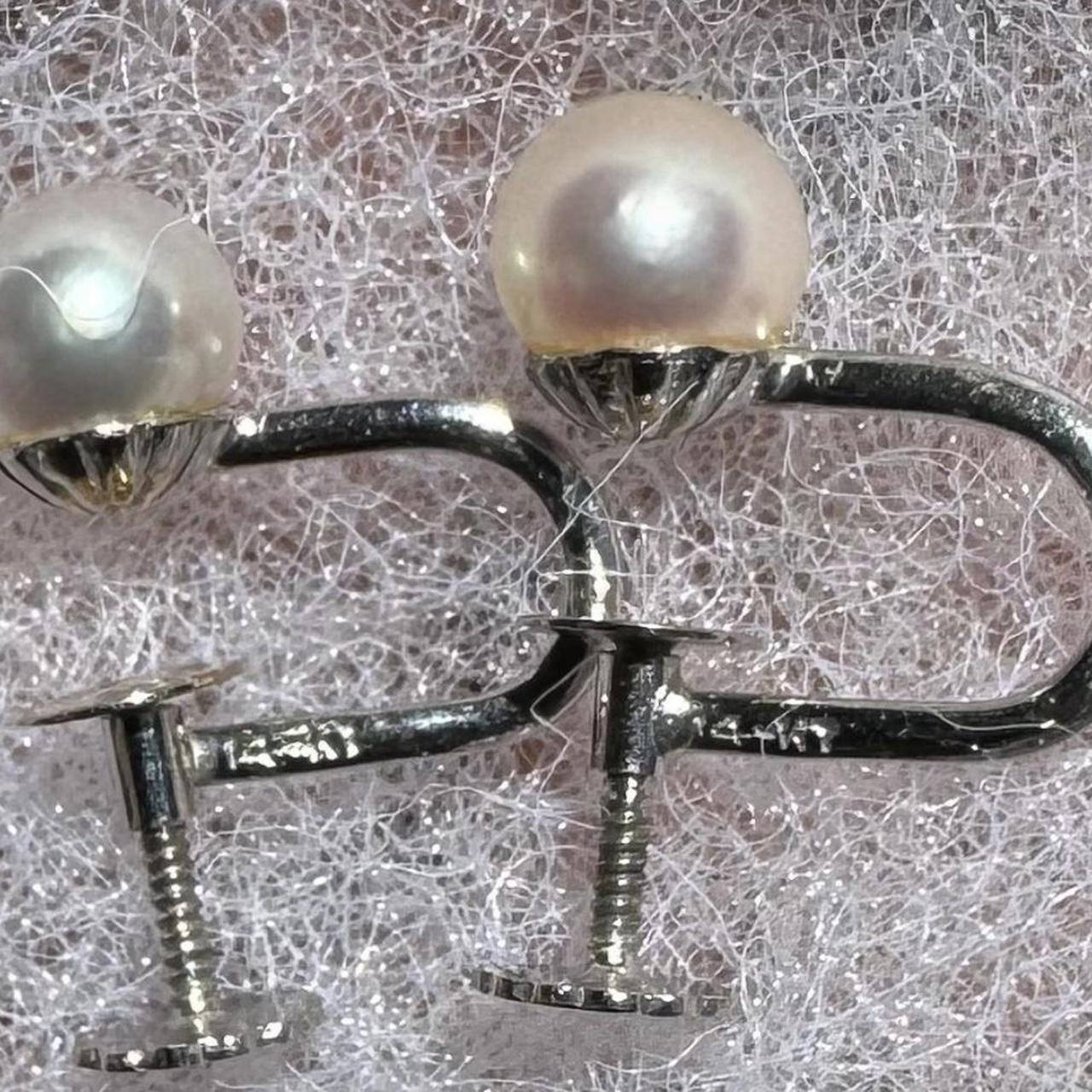 Women's Earrings - Silver/Multi – Solid 14k White… - image 7