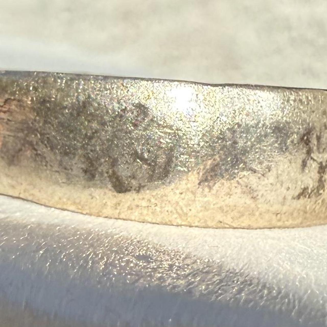 Women's Ring - Silver/Gold – Solid 925 Sterling S… - image 1