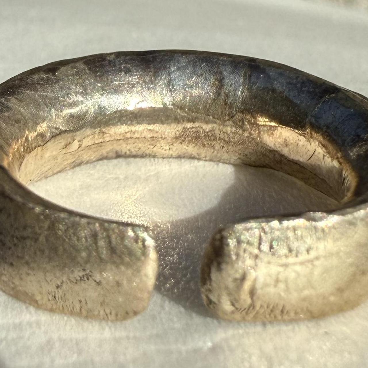 Women's Ring - Silver/Gold – Solid 925 Sterling S… - image 6