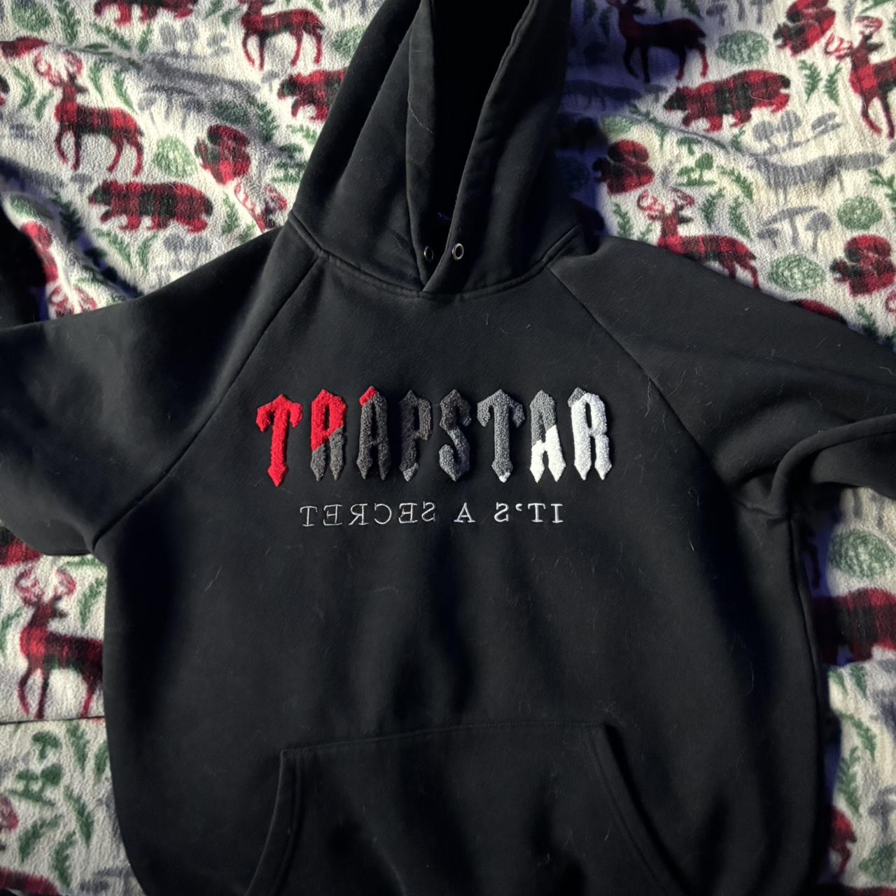 MESSAGE BEFORE BUYING Trapstar Hoodie Large Only... - Depop