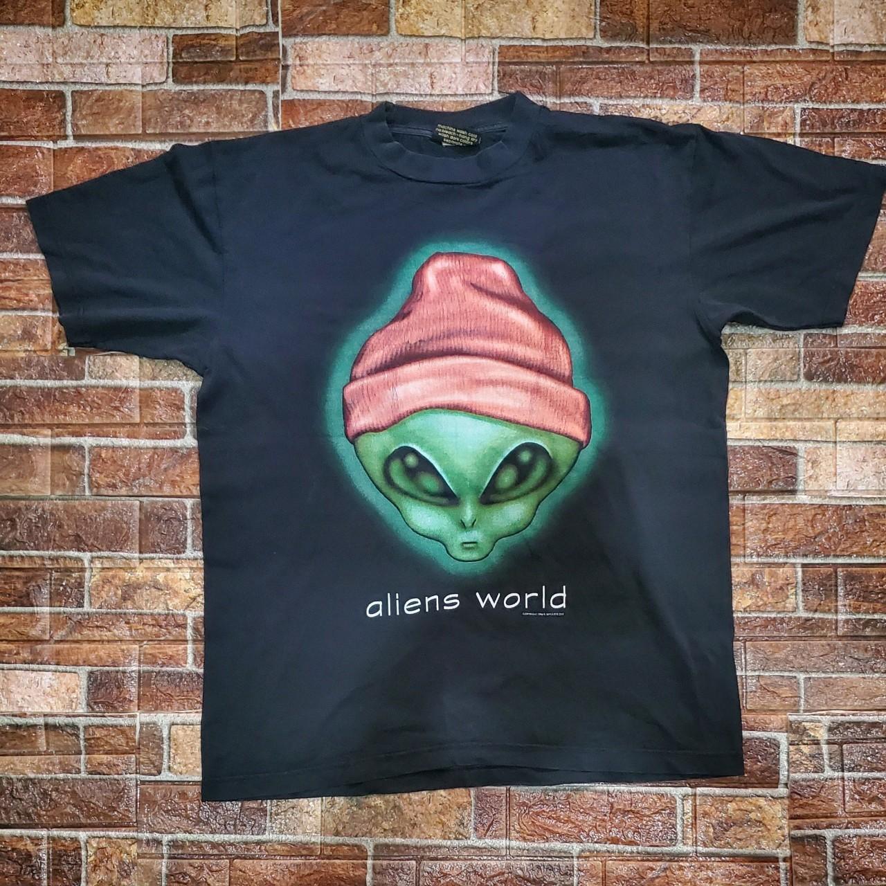 【海外 正規品】 tshirt 1996 Workshop Alien vintage 🛑very Depop | good トップス