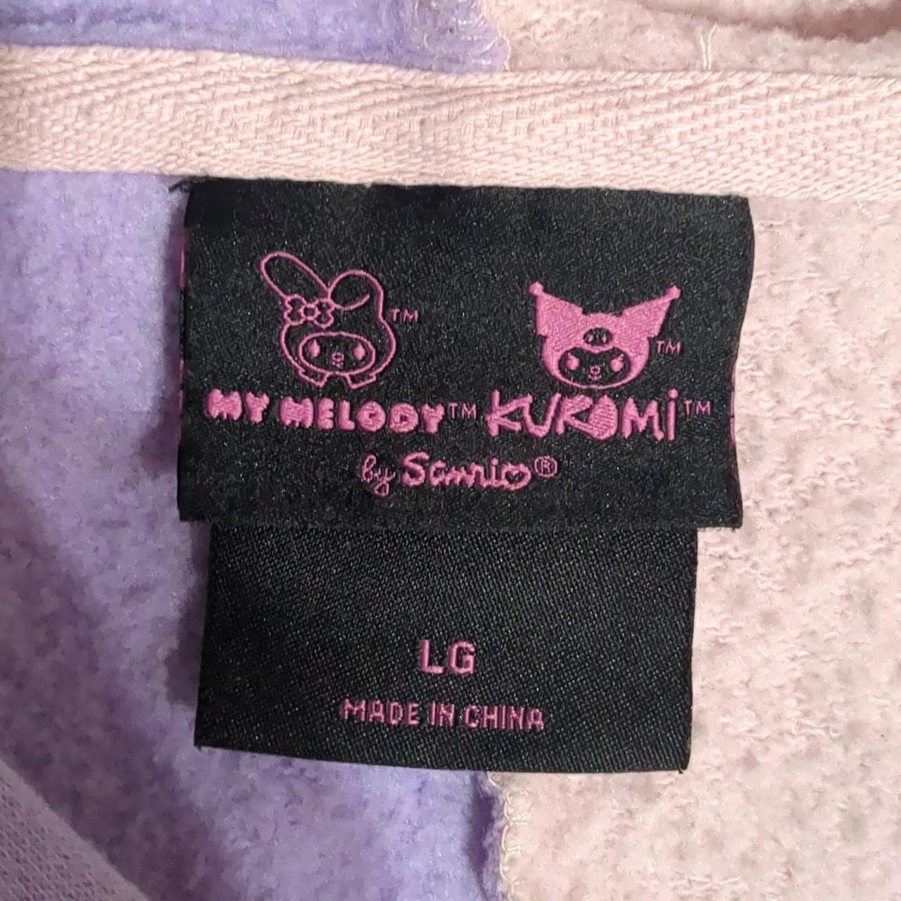 My Melody & Kuromi buy Pastel Split Girls Hoodie sz SM