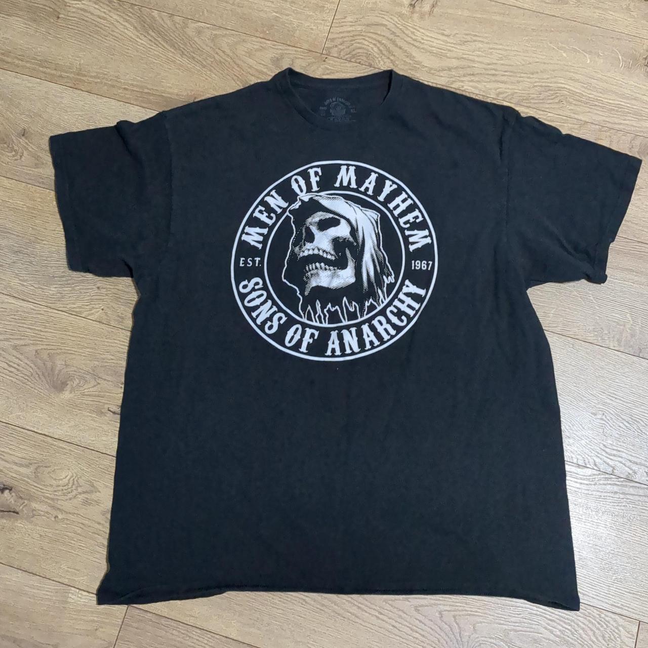 Sons of Anarchy Men of Mayhem T-Shirt for Men's,..., image size:1280x1280