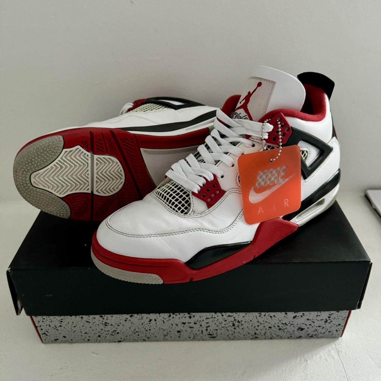 jordan 4 fire red size 10