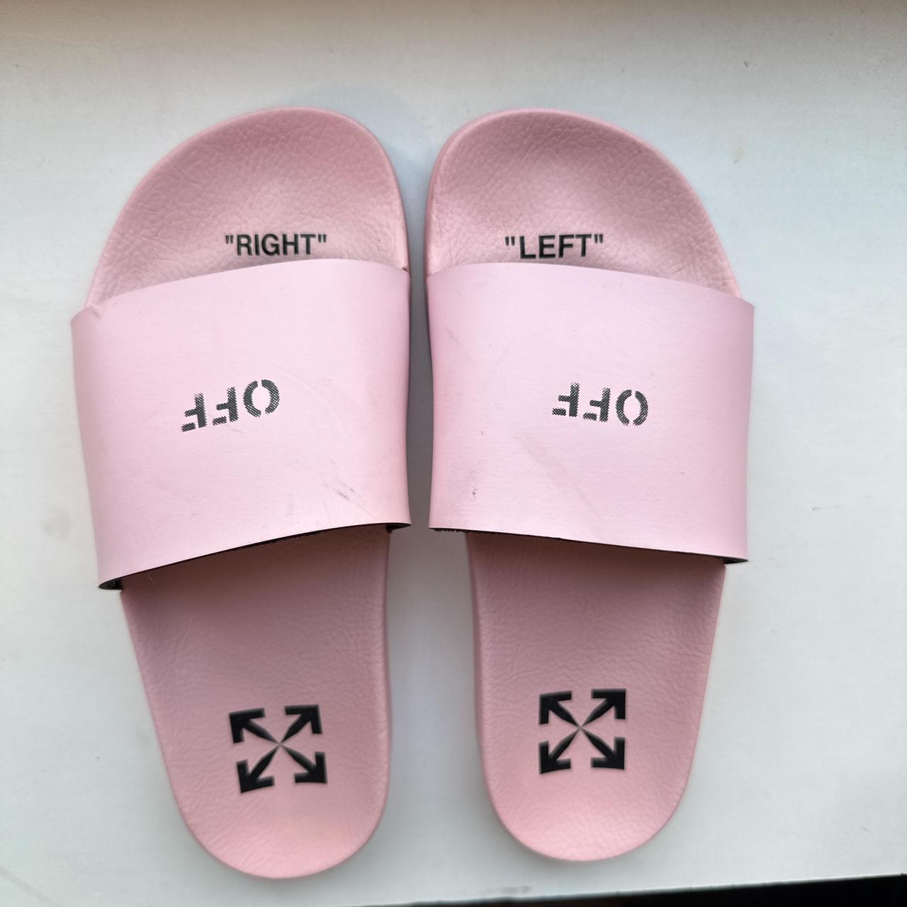 Pool Slides Pink Off White Slides Womens OFF-WHITE Pool Slides