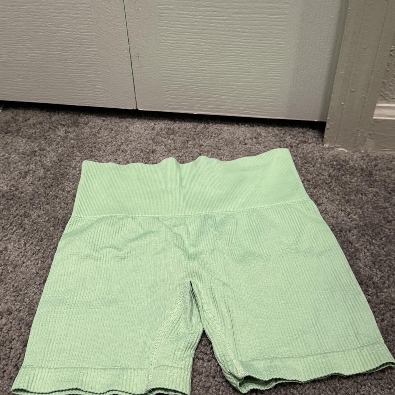 Target Colsie green biker short Depop