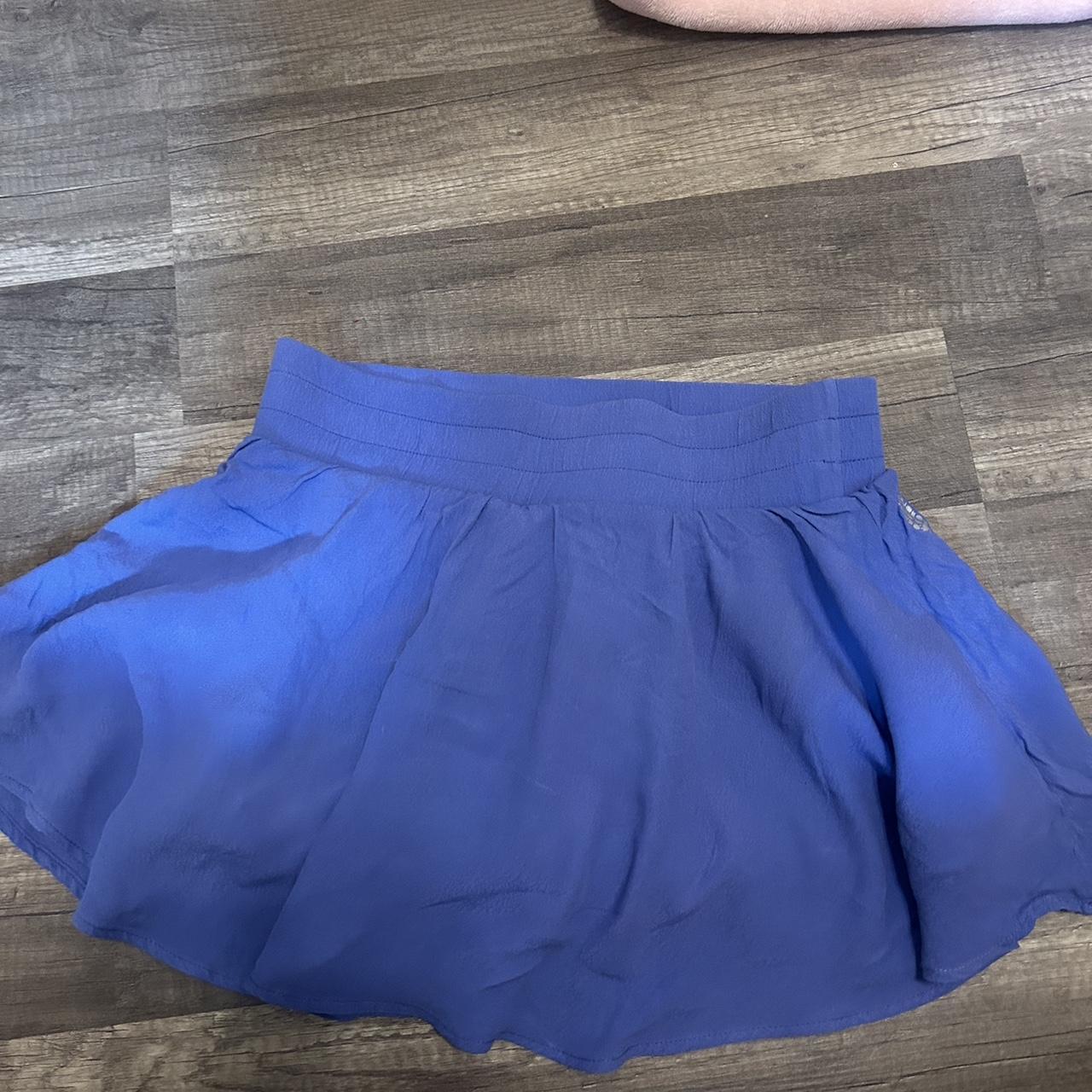 free people movement blue skirt!! never worn!! they... - Depop