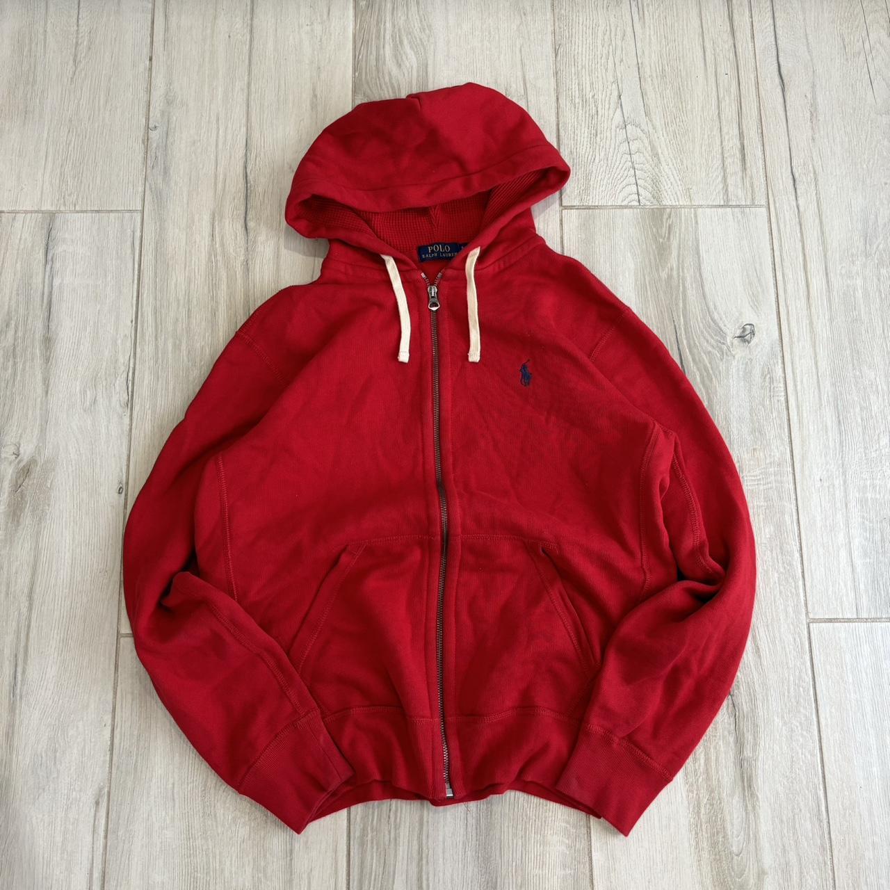 Polo Ralph Lauren Zip Hoodie Size S • Very Great... - Depop