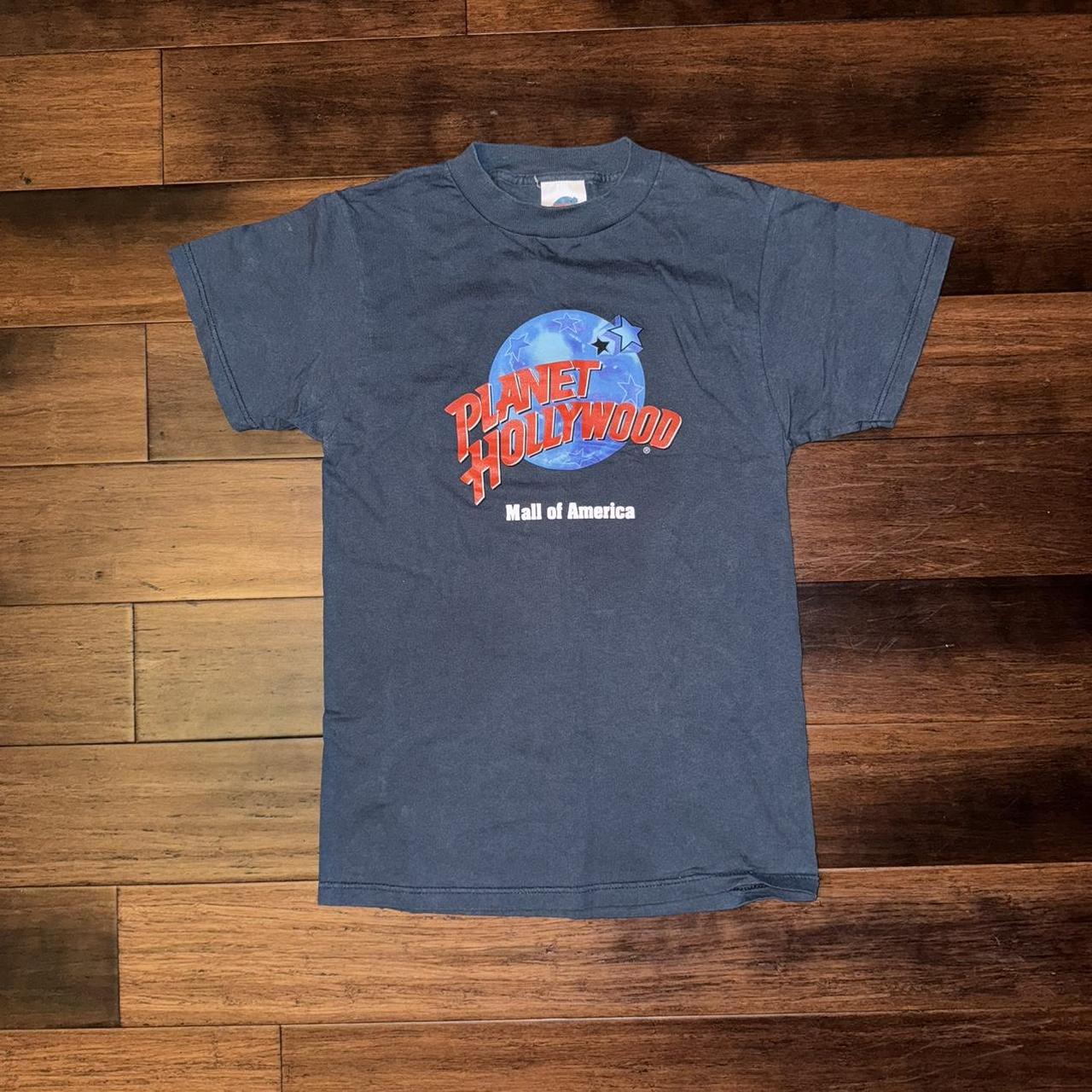 Vintage 90s Planet Hollywood Mall of America Graphic... - Depop