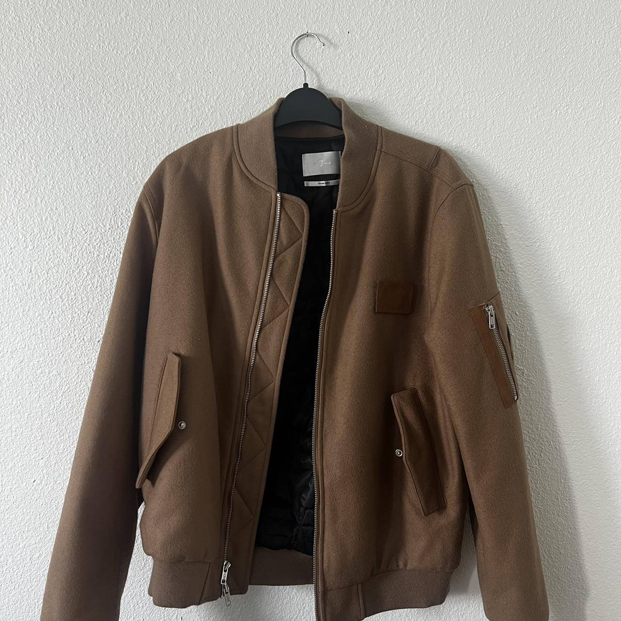 7 for all outlet mankind bomber jacket