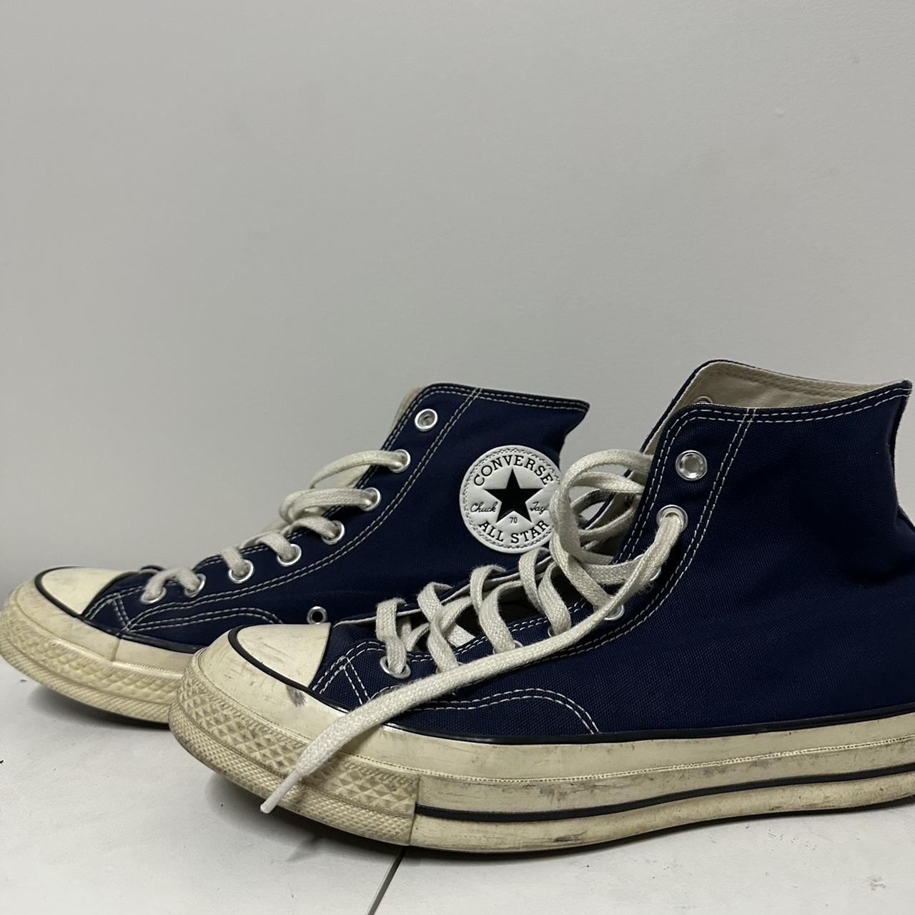 Navy Chuck 70s - Depop