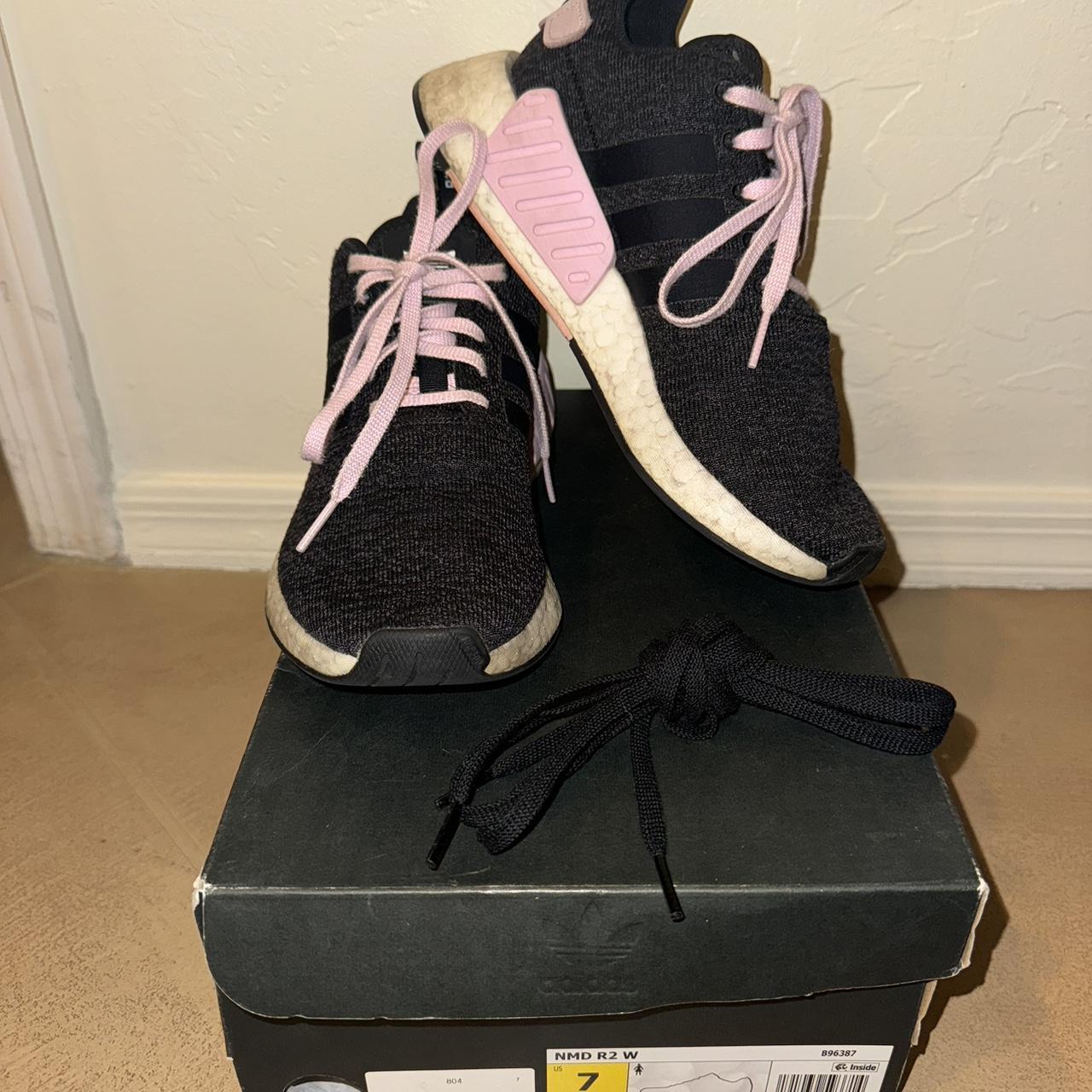 Nmd pink black best sale