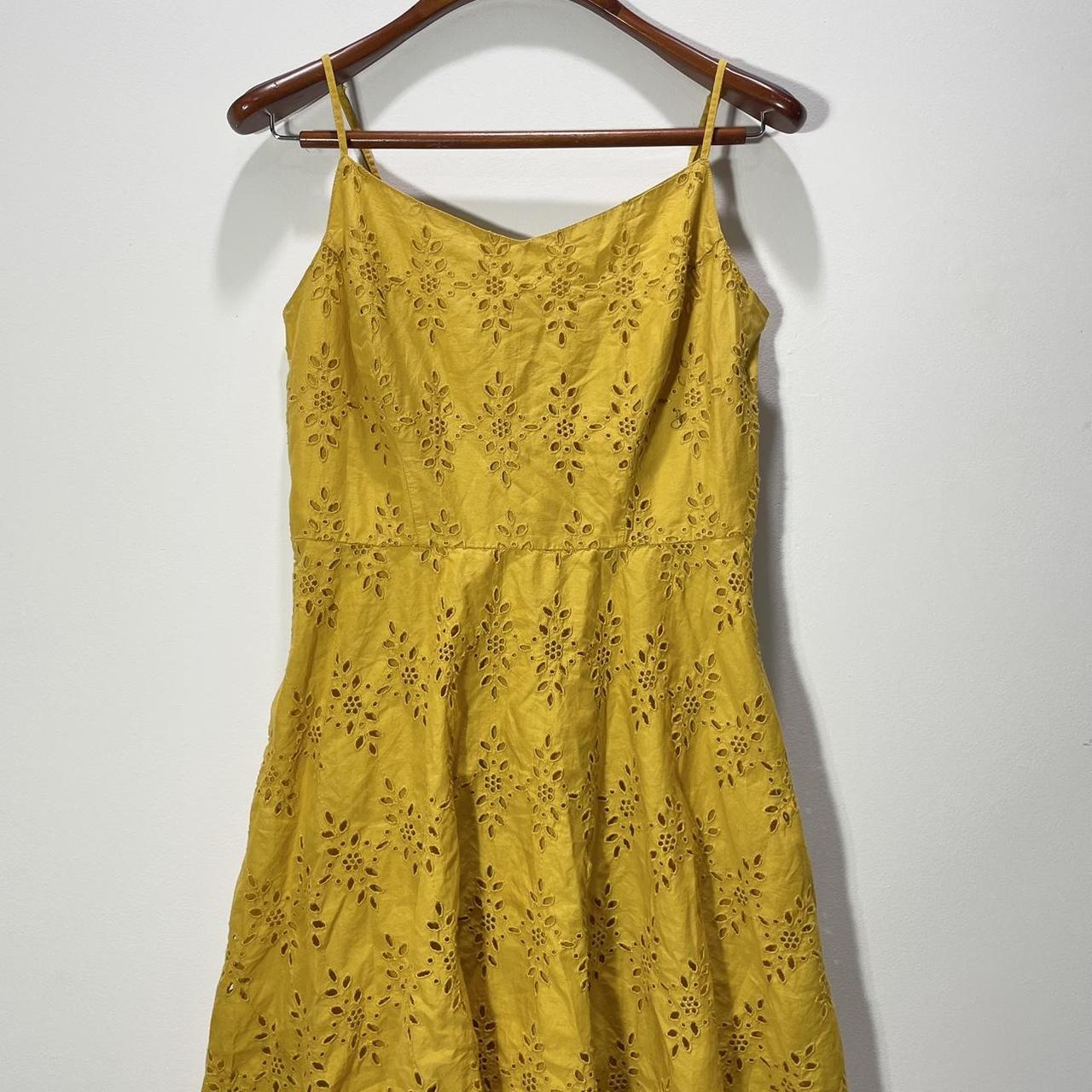 Old navy mustard yellow dress hotsell