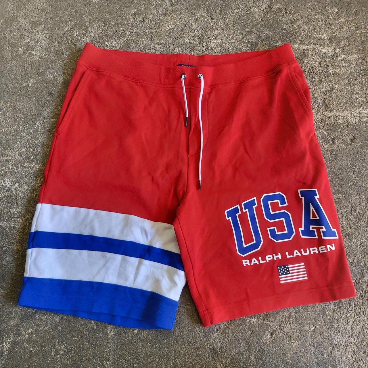 Polo Ralph hotsell Lauren Red Shorts sz Large