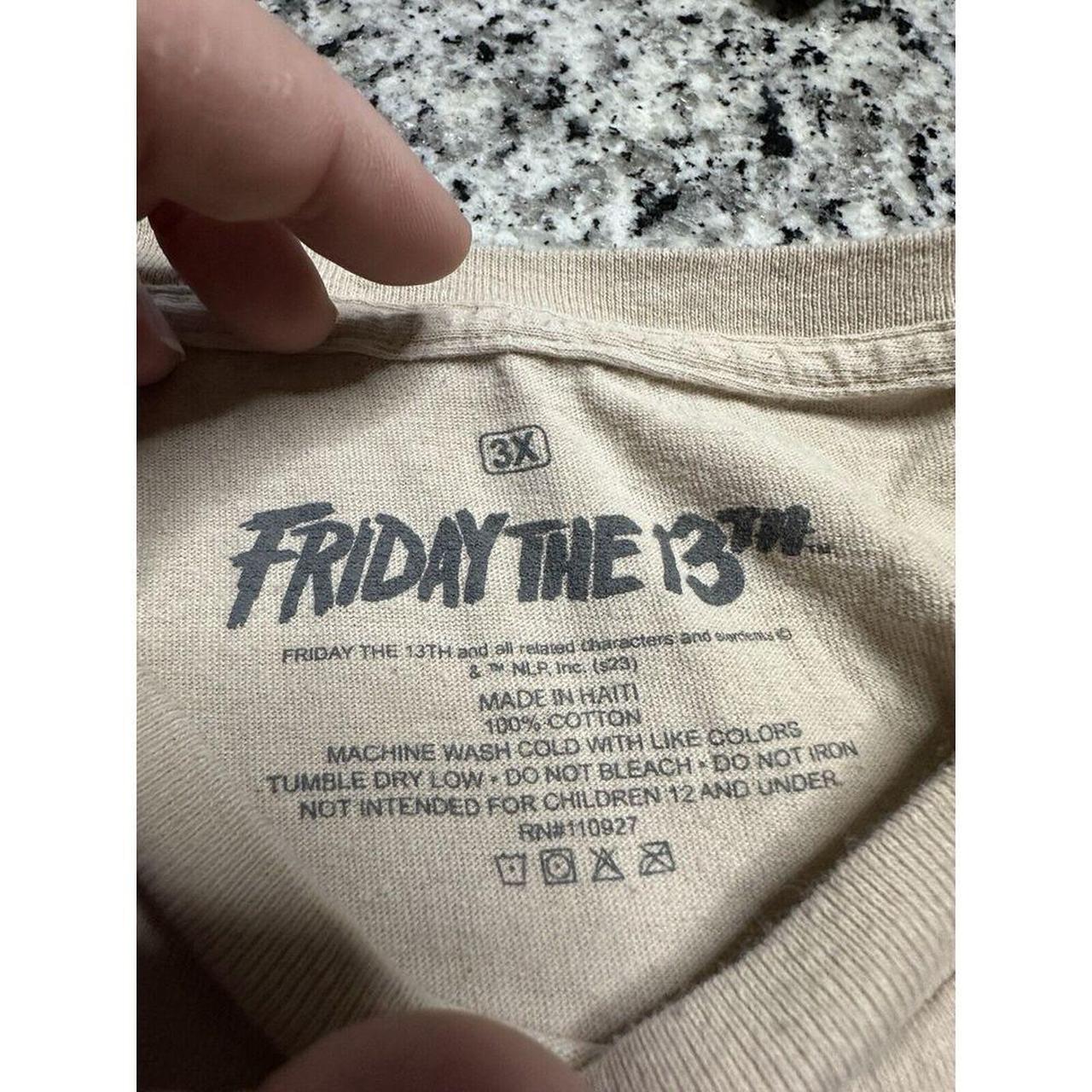 Jason Voorhees T-Shirt Friday the 13th Horror Movie - Depop