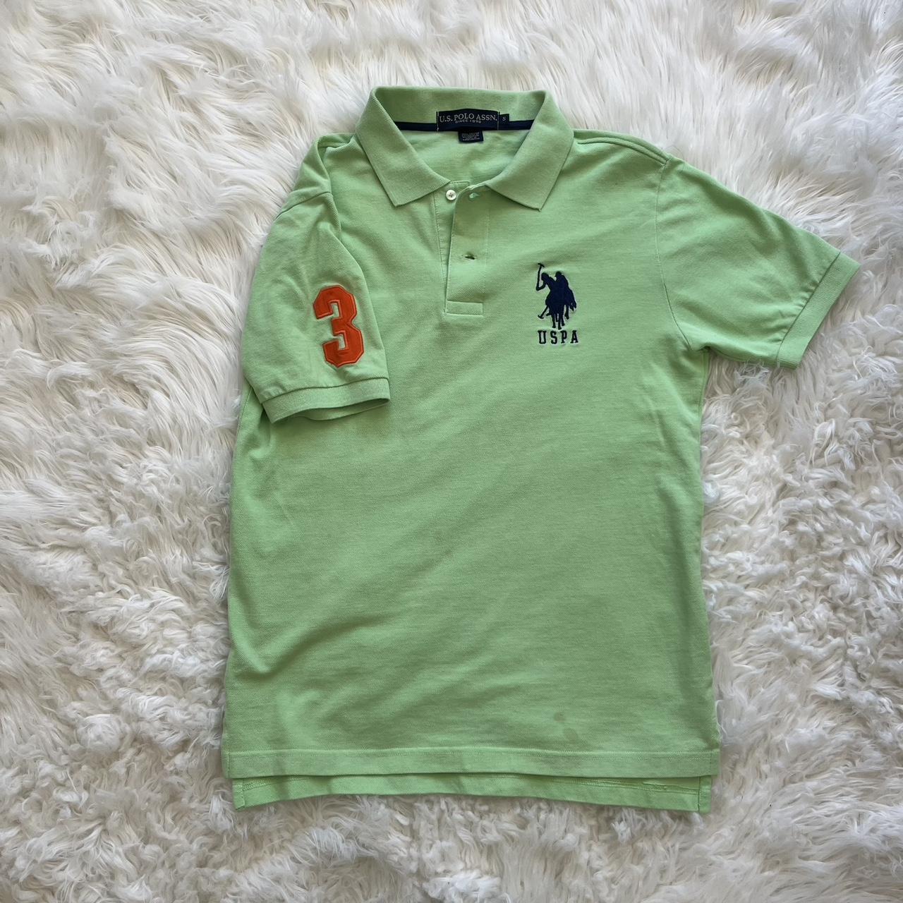 Green Polo Chief Keef type S - M (tagged s) No... - Depop