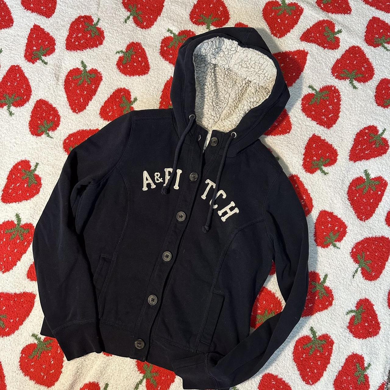 Abercrombie and outlet fitch navy hoodie