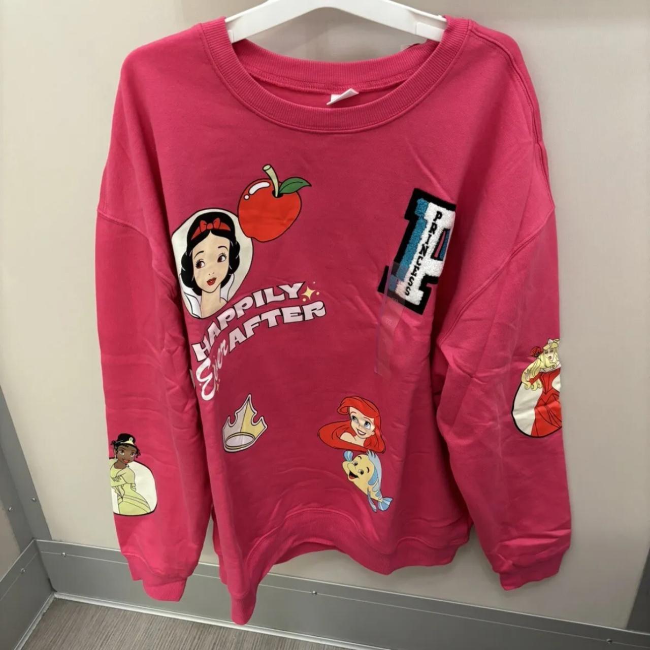 Disney hotsell pink sweatshirt