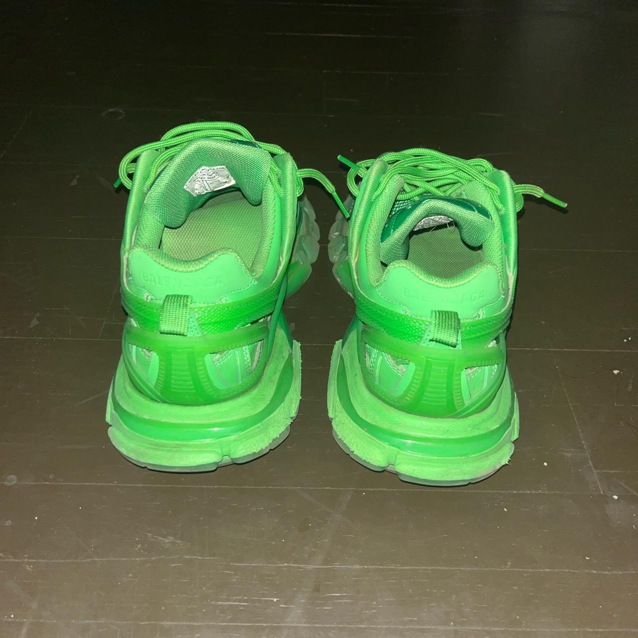 Balenciaga hot sale green trainers