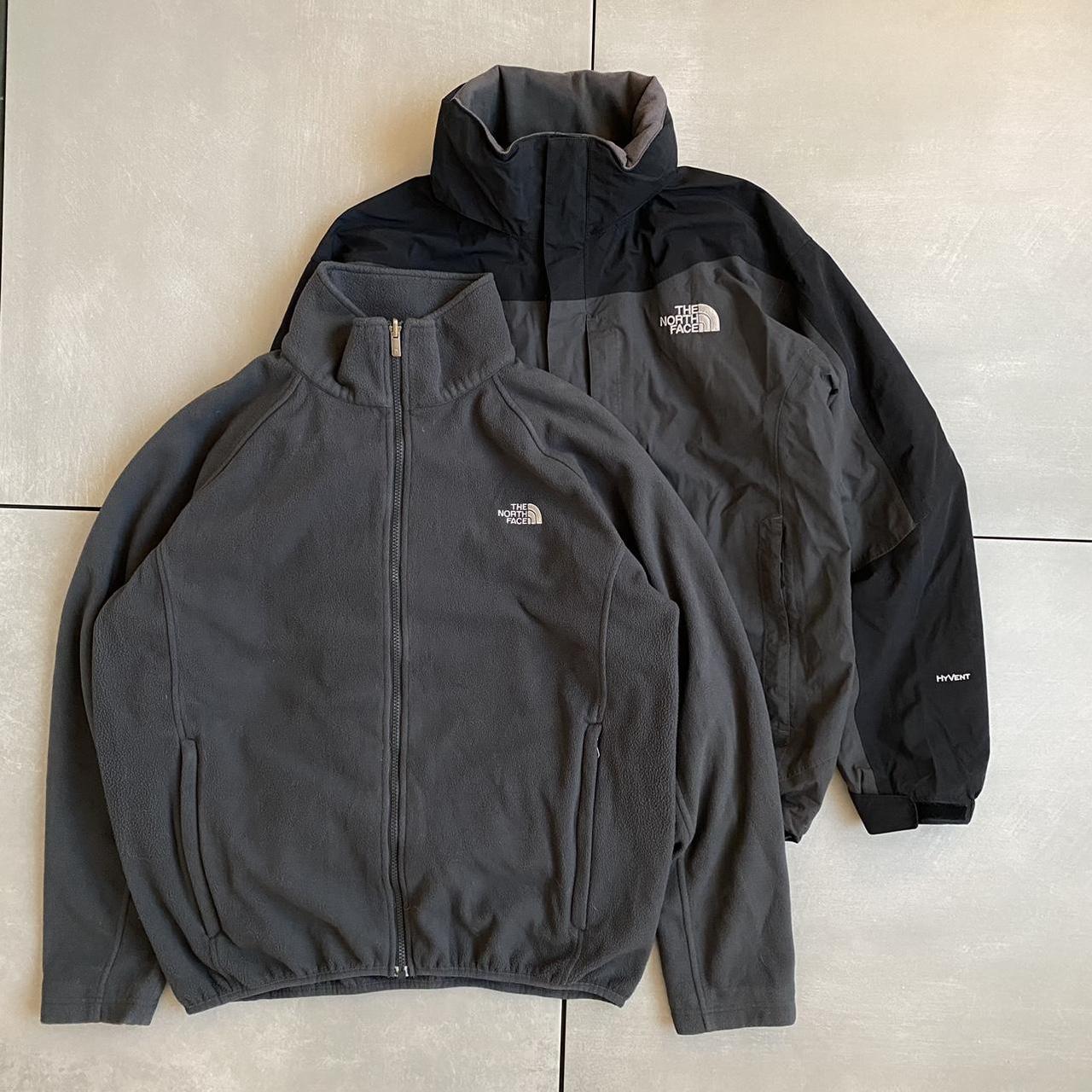 2in1 The North Face HyVent Shell Jacket + Inner... - Depop