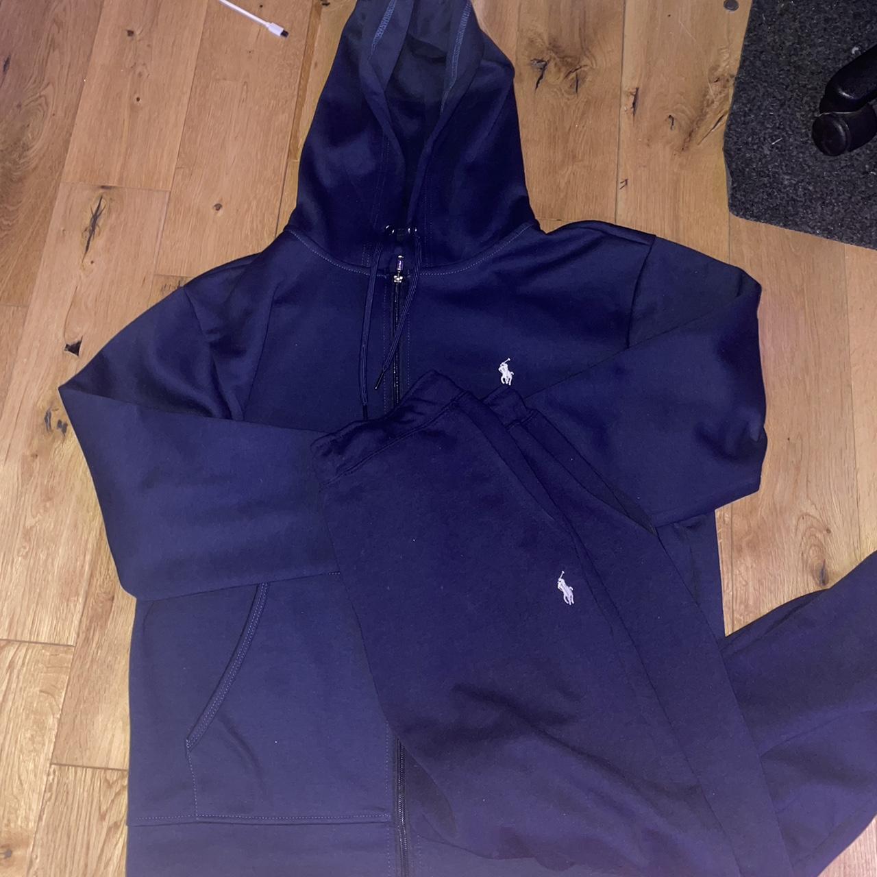 Ralph Lauren Tracksuit (Navy) Used Don’t fit anymore - Depop