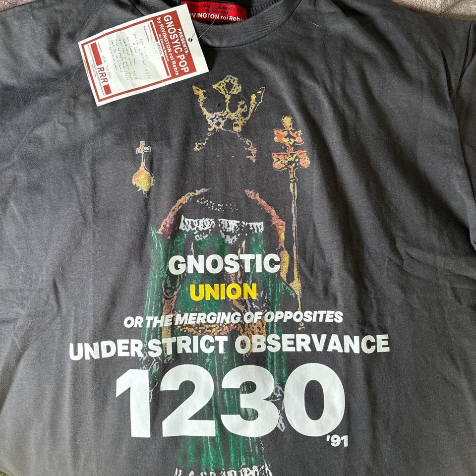 Rrr 123 x Union Rrr-123 Union La Gnostic '91 Black... - Depop