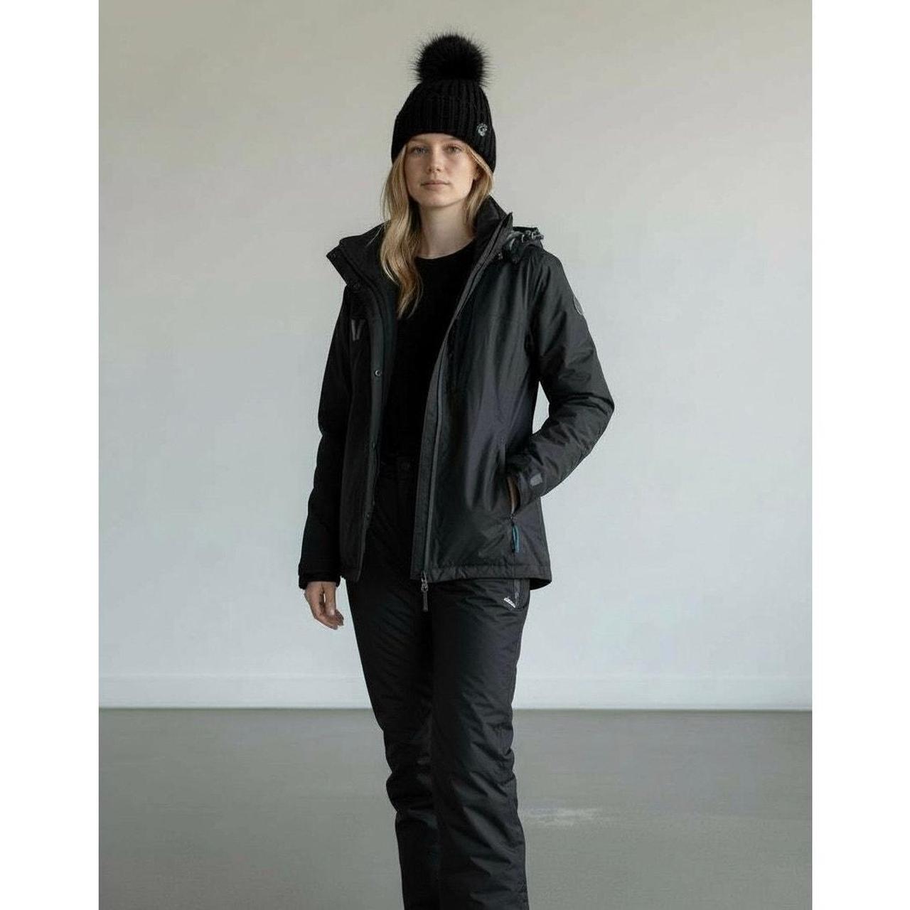 Source Unknown Women's Polyester Jacket - Black -… - image 1