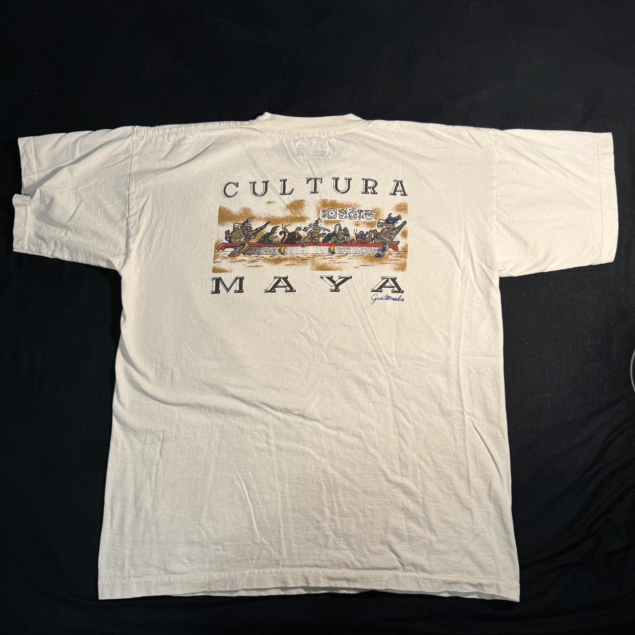 Cultura Men's Cream T-shirt (3)