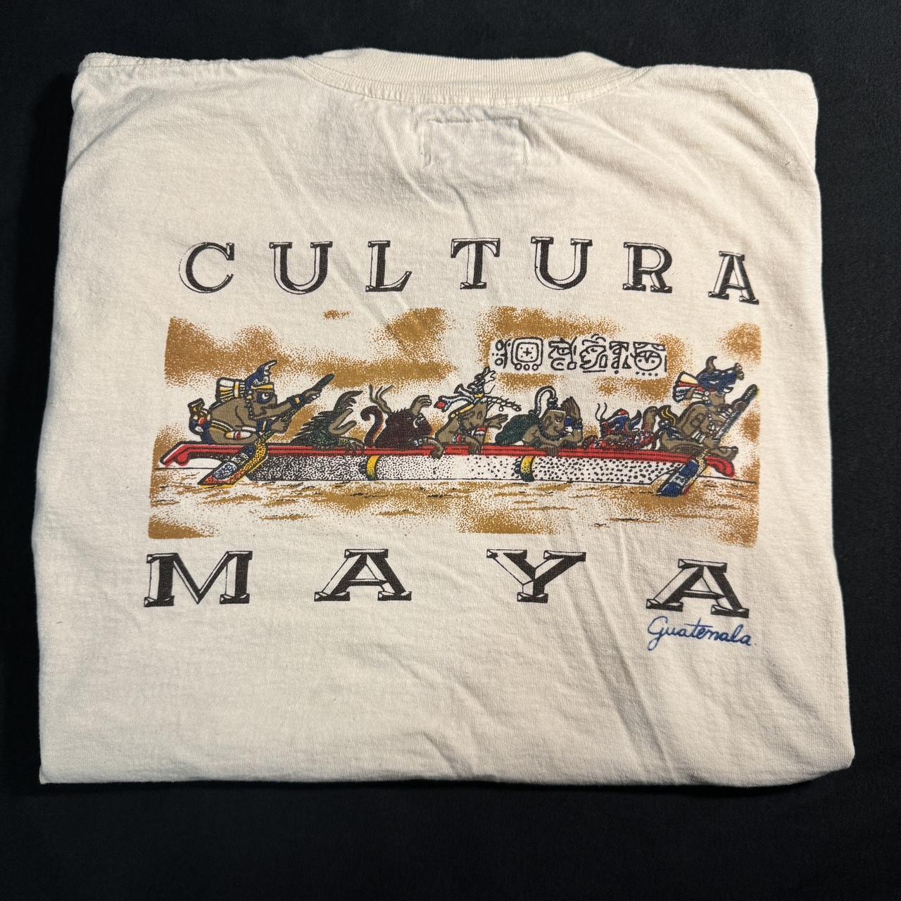 Cultura Men's Cream T-shirt (4)
