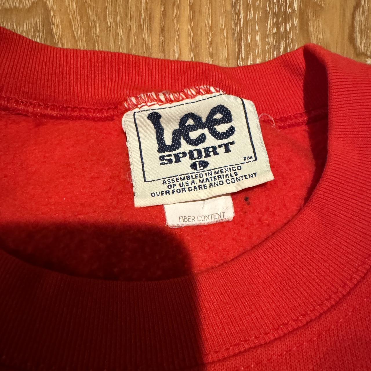 Lee Men's Red Sweatshirt (3)