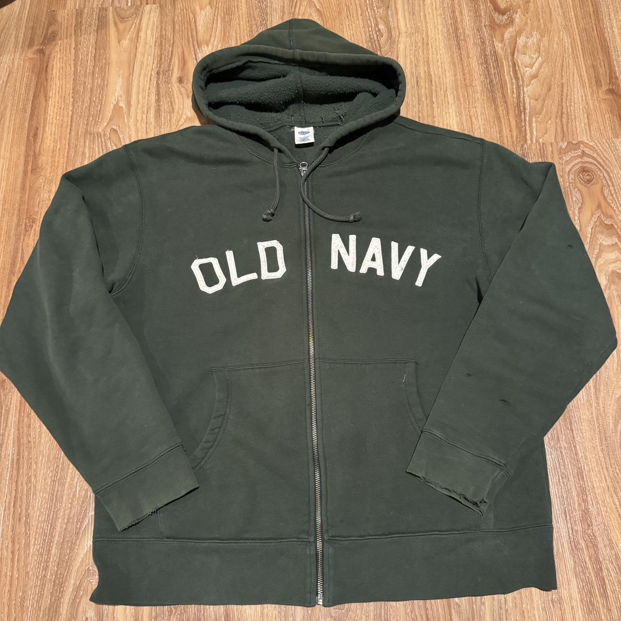 Old Navy Men's Green Hoodie