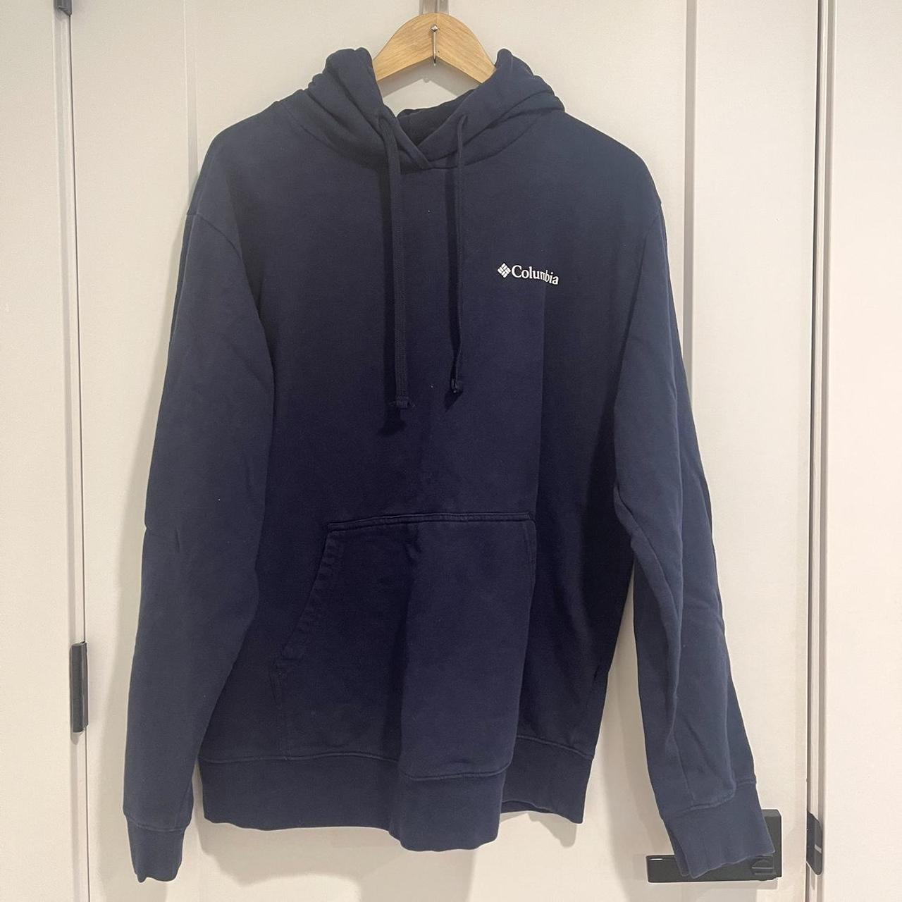 Navy columbia online sweatshirt