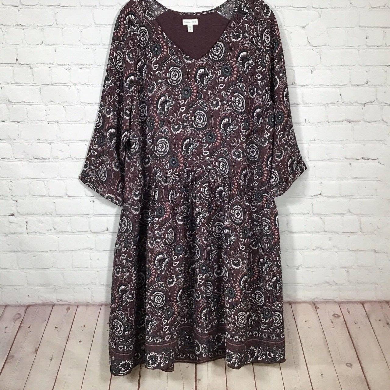 Garnet hill bohemian pocket detail dress sale