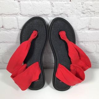 Sanuk Women's Yoga Mat Sandals Brown Size 9 Flip - Depop