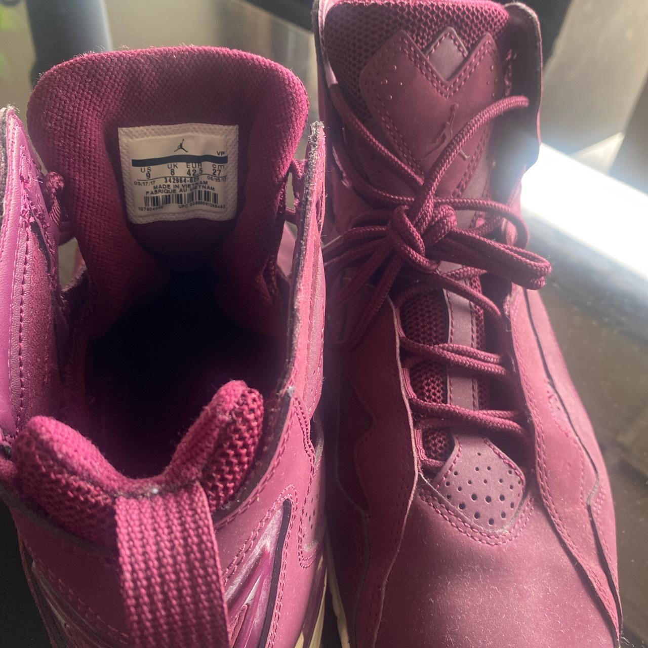 Jordan flight clearance burgundy