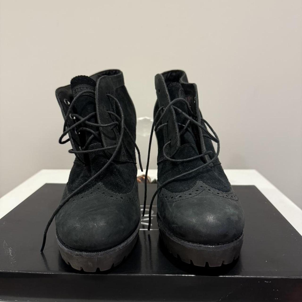 Sperry Women's Lace up Boots - Black - US 10 – SP… - image 2