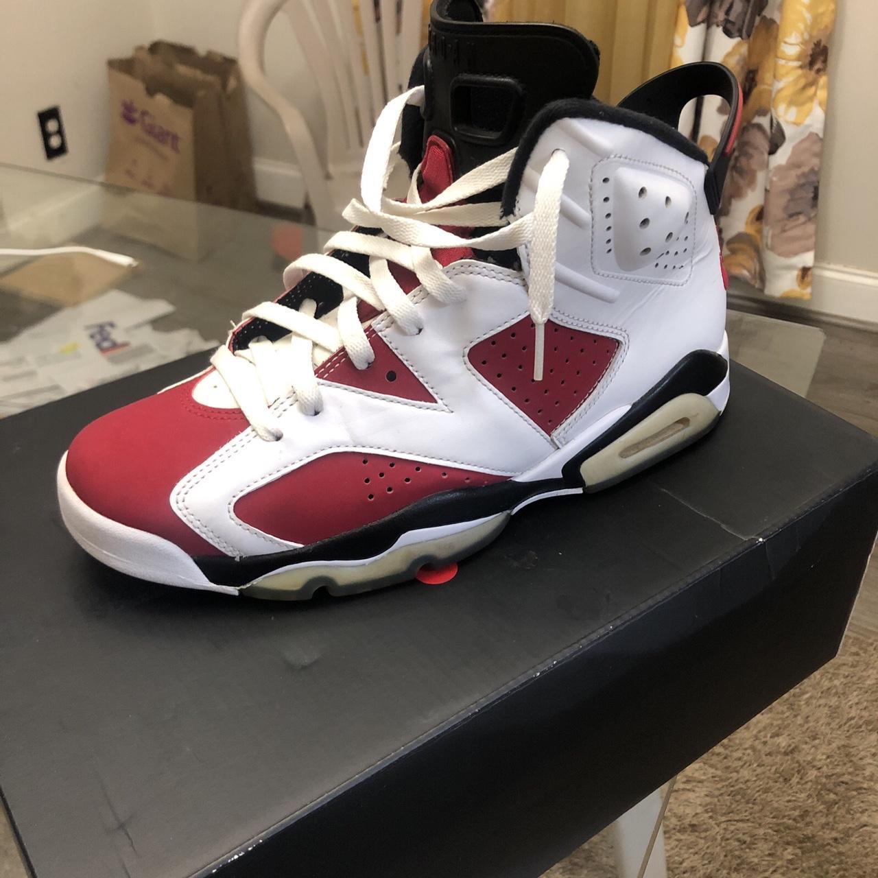 carmine 6 size 8