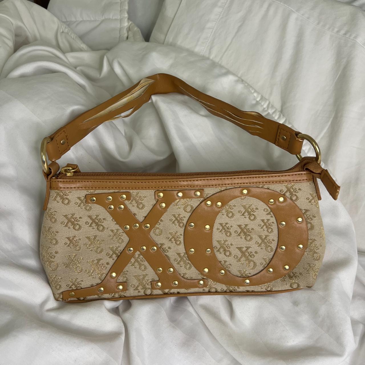 2000s mini shoulder bag ⭐️ - xoxo brand - cream... - Depop