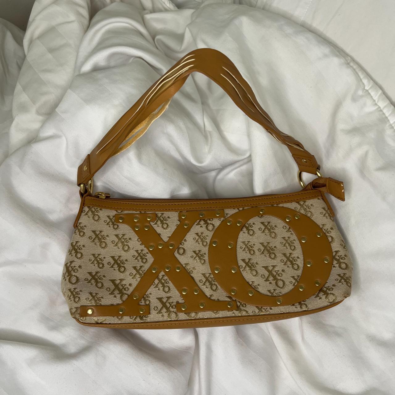 2000s mini shoulder bag ⭐️ - xoxo brand - cream... - Depop