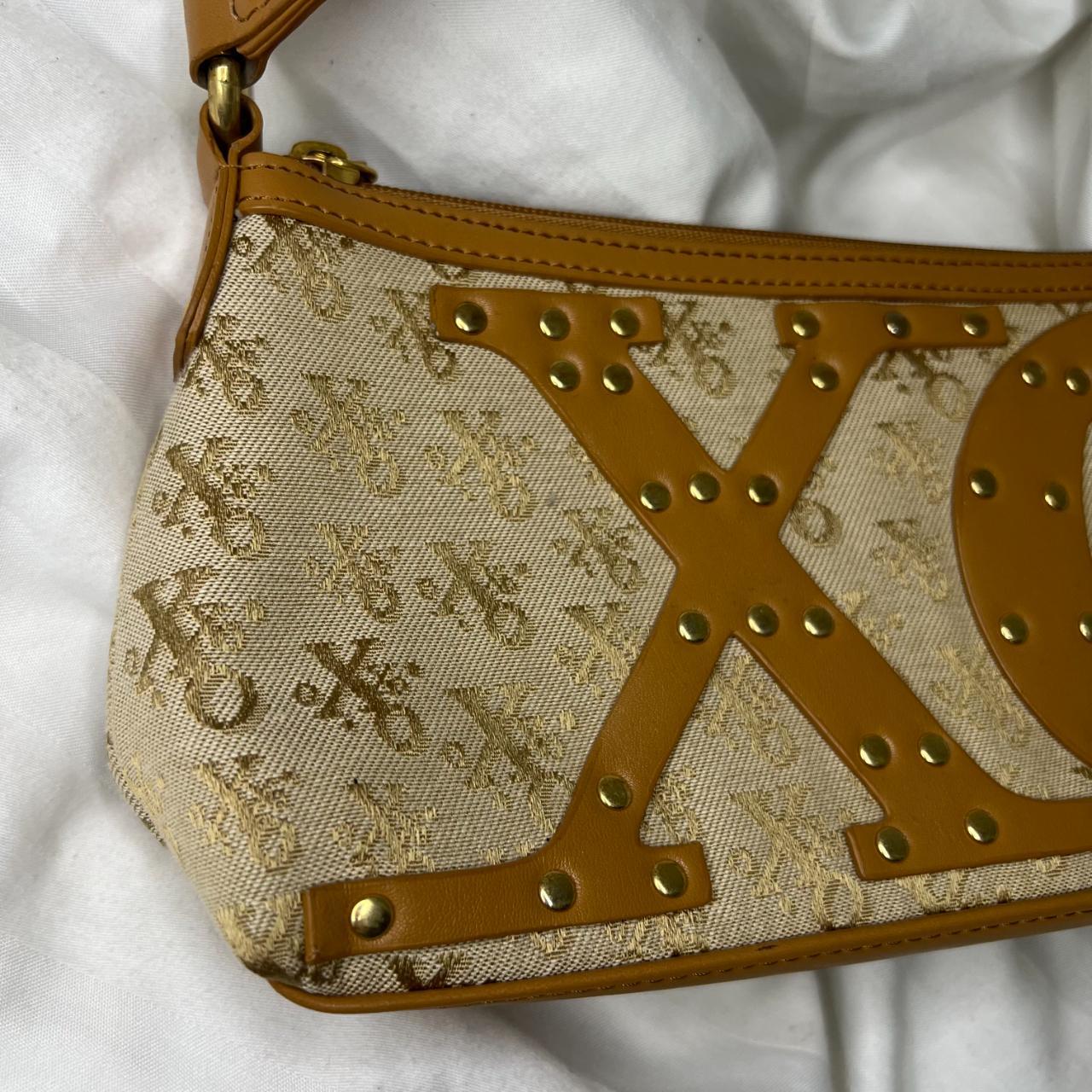 2000s mini shoulder bag ⭐️ - xoxo brand - cream... - Depop