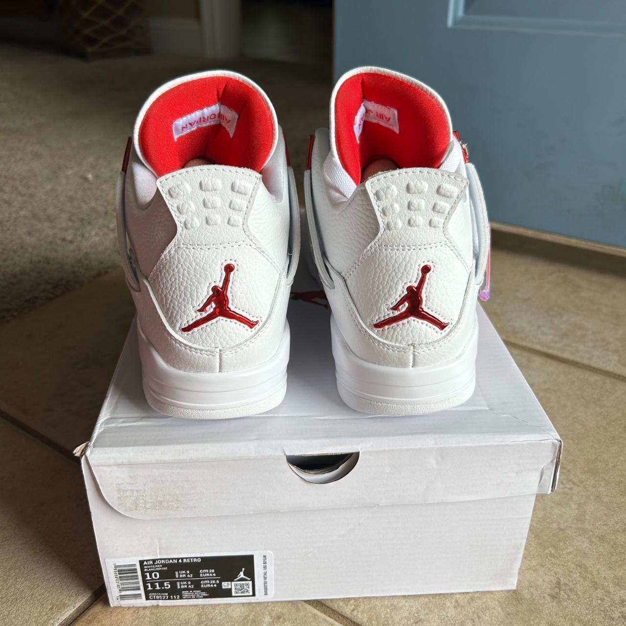 jordan 4 red yellow