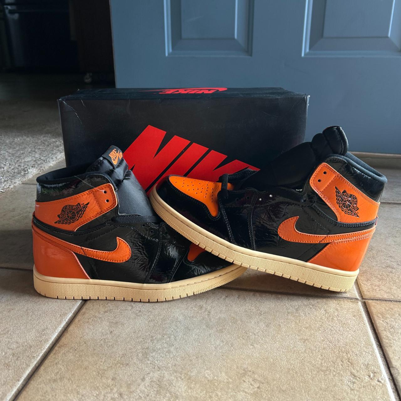 Jordan 1 'Shattered Backboard 3.0'. Never worn in... - Depop