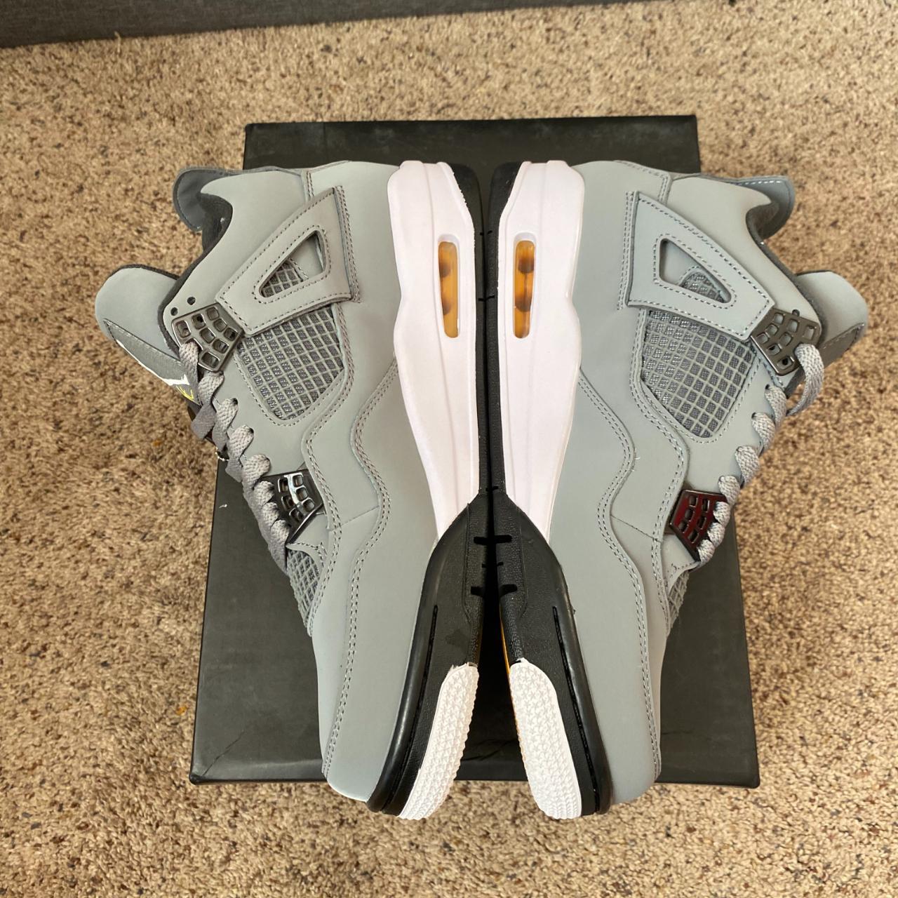 metallic grey jordan 4